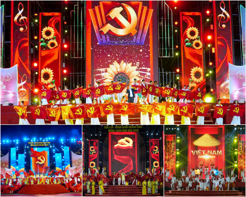 chuong trinh nghe thuat chao xuan binh ngo nam 2026 chuoi hoat dong mung dang mung xuan