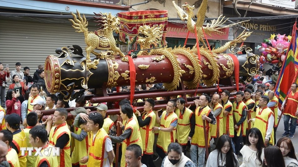 Rộn ràng lễ hội đầu xuân tại Bắc Ninh, Hưng Yên