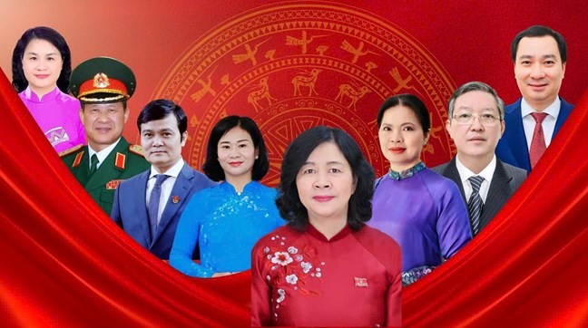 Ủy viên Bộ Chính trị, Bí thư Trung ương Đảng, Chủ tịch Ủy ban Trung ương MTTQ Việt Nam Bùi Thị Minh Hoài; Ủy viên Trung ương Đảng, Phó Chủ tịch – Tổng Thư ký Hà Thị Nga cùng 4 Phó chủ tịch và các Ủy viên Đoàn Chủ tịch Ủy ban Trung ương MTTQ Việt Nam được giới thiệu ứng cử đại biểu Quốc hội khóa XVI theo từng đơn vị bầu cử trong cả nước 