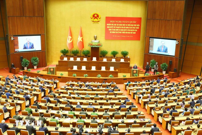 Tạo hành lang pháp lý để bố trí nguồn lực thực hiện Nghị quyết số 79 và 80