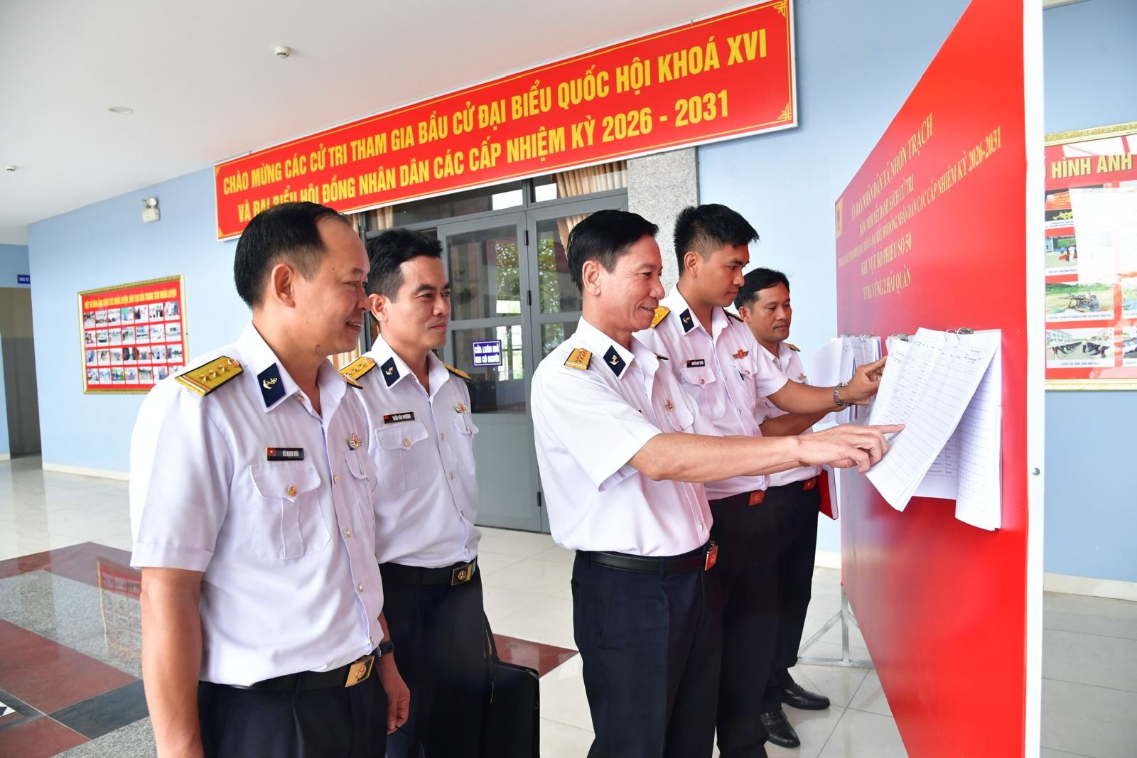 Vùng 2 Hải quân chuẩn bị chặt chẽ, đồng bộ cho công tác bầu cử