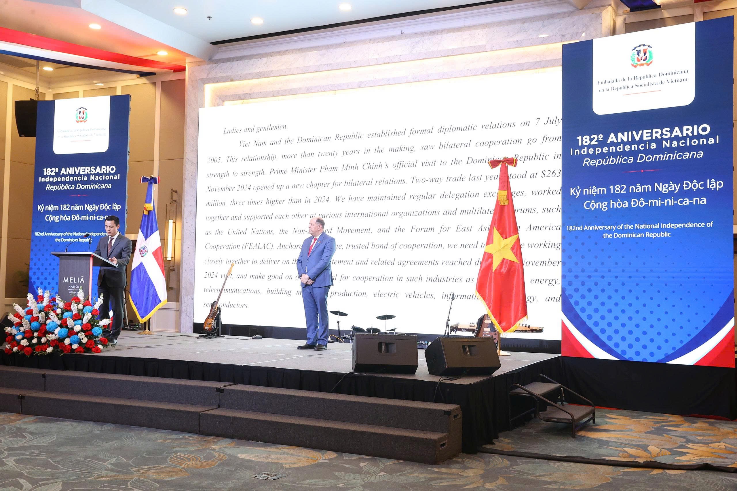 Việt Nam - Dominicana hướng tới hợp tác đa lĩnh vực trong giai đoạn mới