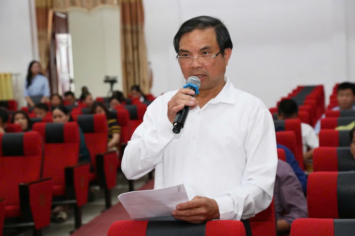  Cử tri Nguyễn Ngọc Huyền. (Ảnh: MTTQ Việt Nam)