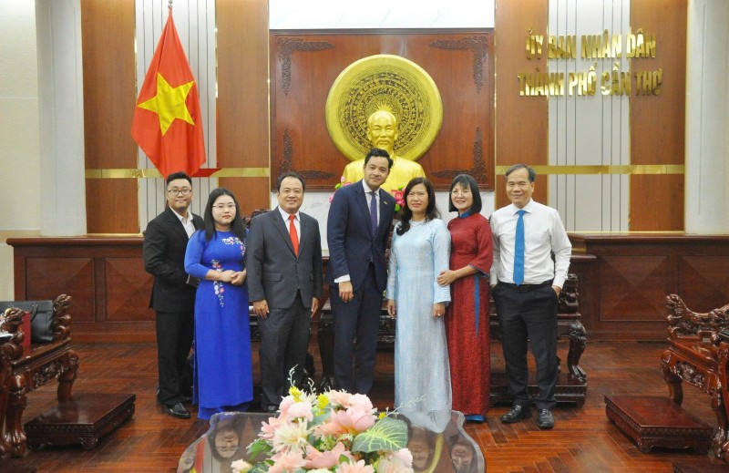 Cần Thơ tăng cường hợp tác với Pháp trên các lĩnh vực giáo dục, y tế