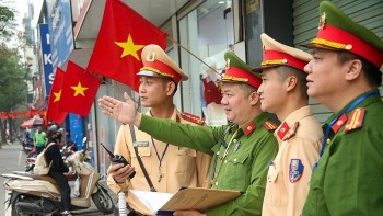 luc luong cong an bao dam tuyet doi an ninh an toan cho ngay bau cu