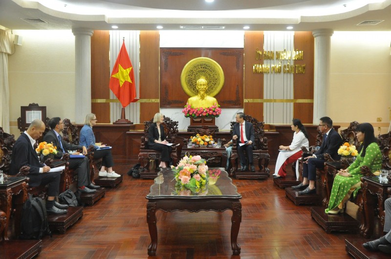 Mở rộng hợp tác giữa Cần Thơ và các đối tác Australia trên nhiều lĩnh vực tiềm năng