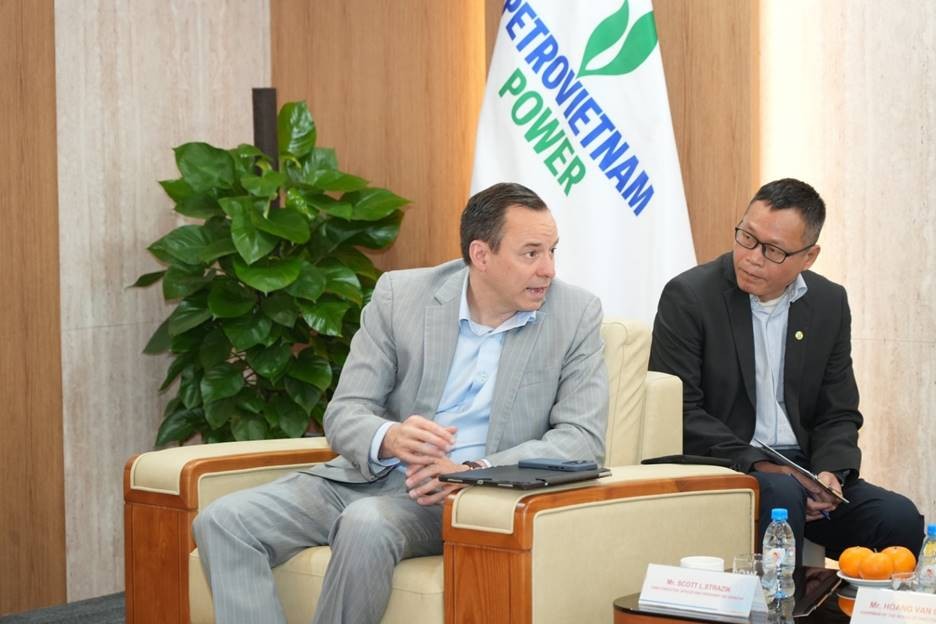 Ông Scott Strazik chia sẻ mong muốn đồng hành cùng PV Power trong tương lai