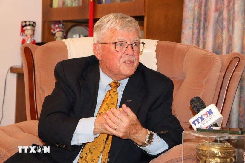 Giáo sư Carl Thayer, thuộc Học viện Quốc phòng Australia, Đại học New South Wales. Ảnh: 