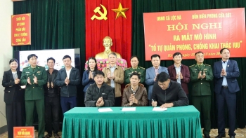 ha tinh ra mat 5 to tu quan phong chong khai thac iuu