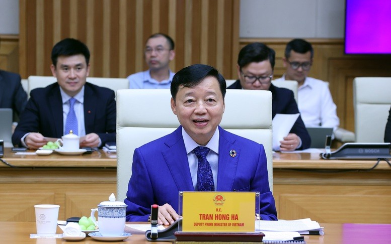 Phó Thủ tướng Trần Hồng Hà làm việc với Đoàn thanh tra IUU của EC