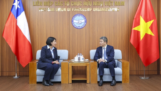 Thúc đẩy hợp tác Việt Nam - Chile trên ba trụ cột chính trị, kinh tế, giao lưu nhân dân
