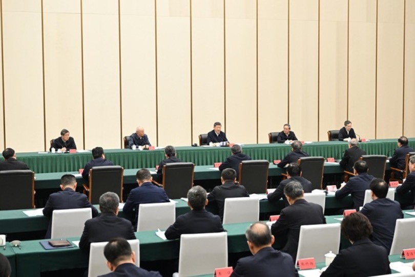 Tổng Bí thư - Chủ tịch nước Trung Quốc Tập Cận Bình khảo sát tại Hùng An