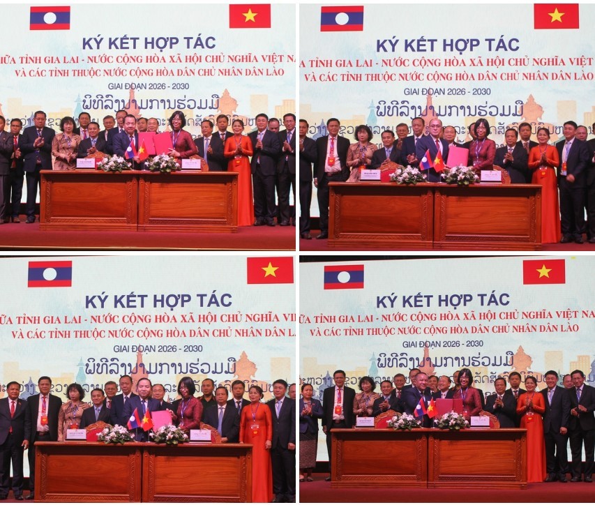 Gia Lai mở rộng hợp tác toàn diện với 3 tỉnh Đông Bắc Campuchia giai đoạn 2026-2030 Gia Lai mở rộng hợp tác toàn diện với 3 tỉnh Đông Bắc Campuchia giai đoạn 2026-2030