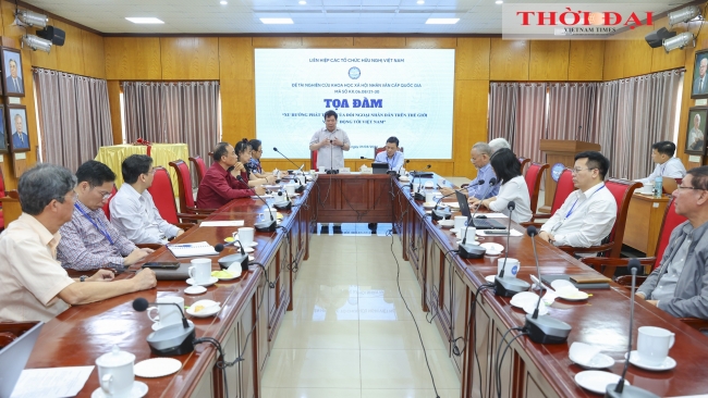 Tọa đàm "Xu hướng phát triển của đối ngoại nhân dân trên thế giới và tác động tới Việt Nam"