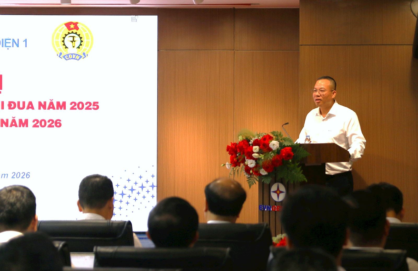 Đồng chí Lê Hải Đăng – Tổng Giám đốc EVNGENCO1 phát biểu khai mạc Hội nghị Đồng chí Lê Hải Đăng – Tổng Giám đốc EVNGENCO1 phát biểu khai mạc Hội nghị