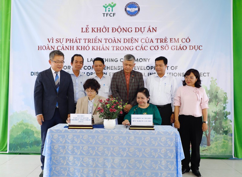 Khởi động dự án hơn 11,3 tỷ đồng hỗ trợ trẻ em khó khăn tại Cần Thơ