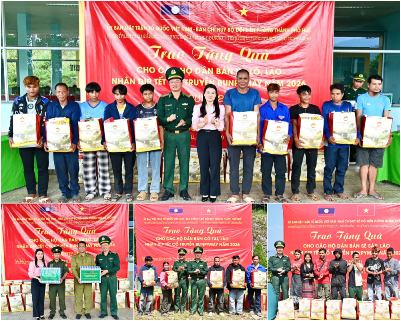 hue tham chuc tet co truyen bunpimay va trao tang qua cho nhan dan bien gioi lao