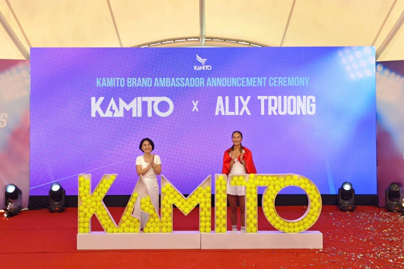 Ngôi sao Pickleball Việt kiều Alix Trương ký hợp đồng cùng Kamito