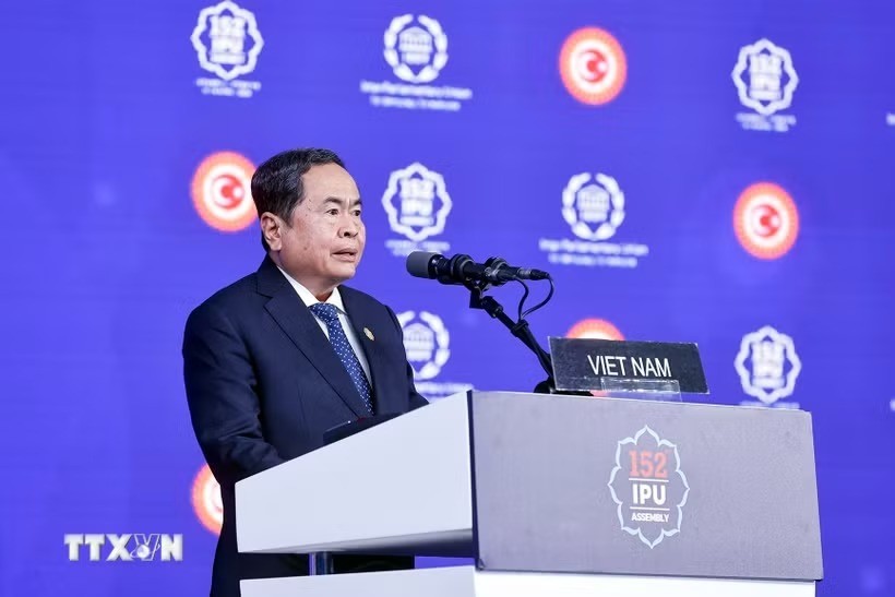 Chủ tịch Quốc hội phát biểu tại IPU-152 về hòa bình, công lý cho thế hệ tương lai