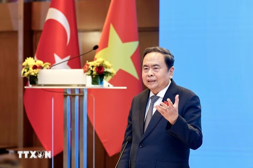 Chủ tịch Quốc hội Trần Thanh Mẫn gặp gỡ cộng đồng người Việt tại Thổ Nhĩ Kỳ