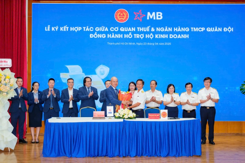 MB phối hợp cùng Thuế TP.HCM ra mắt giải pháp số toàn diện cho hộ kinh doanh