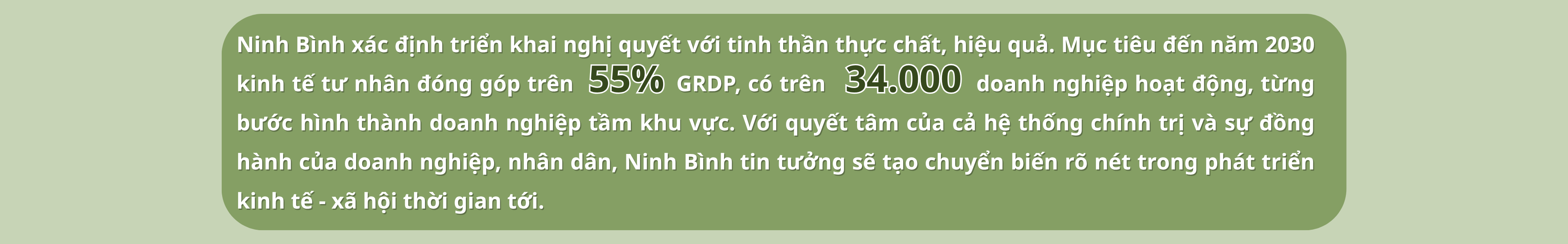 Ông Trần Huy Tuấn: Tôi tin tưởng Ninh Bình sẽ ngày càng khẳng định vị thế trong tương lai Ông Trần Huy Tuấn: Tôi tin tưởng Ninh Bình sẽ ngày càng khẳng định vị thế trong tương lai