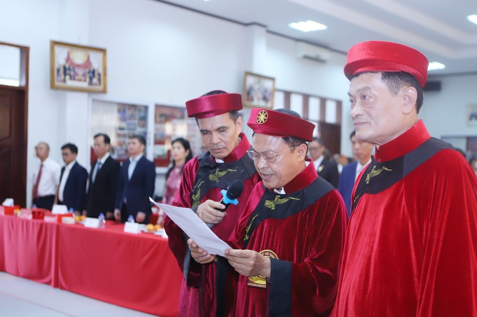 Trang trọng tổ chức Lễ Giỗ Tổ Hùng Vương tại Lào Trang trọng tổ chức Lễ Giỗ Tổ Hùng Vương tại Lào