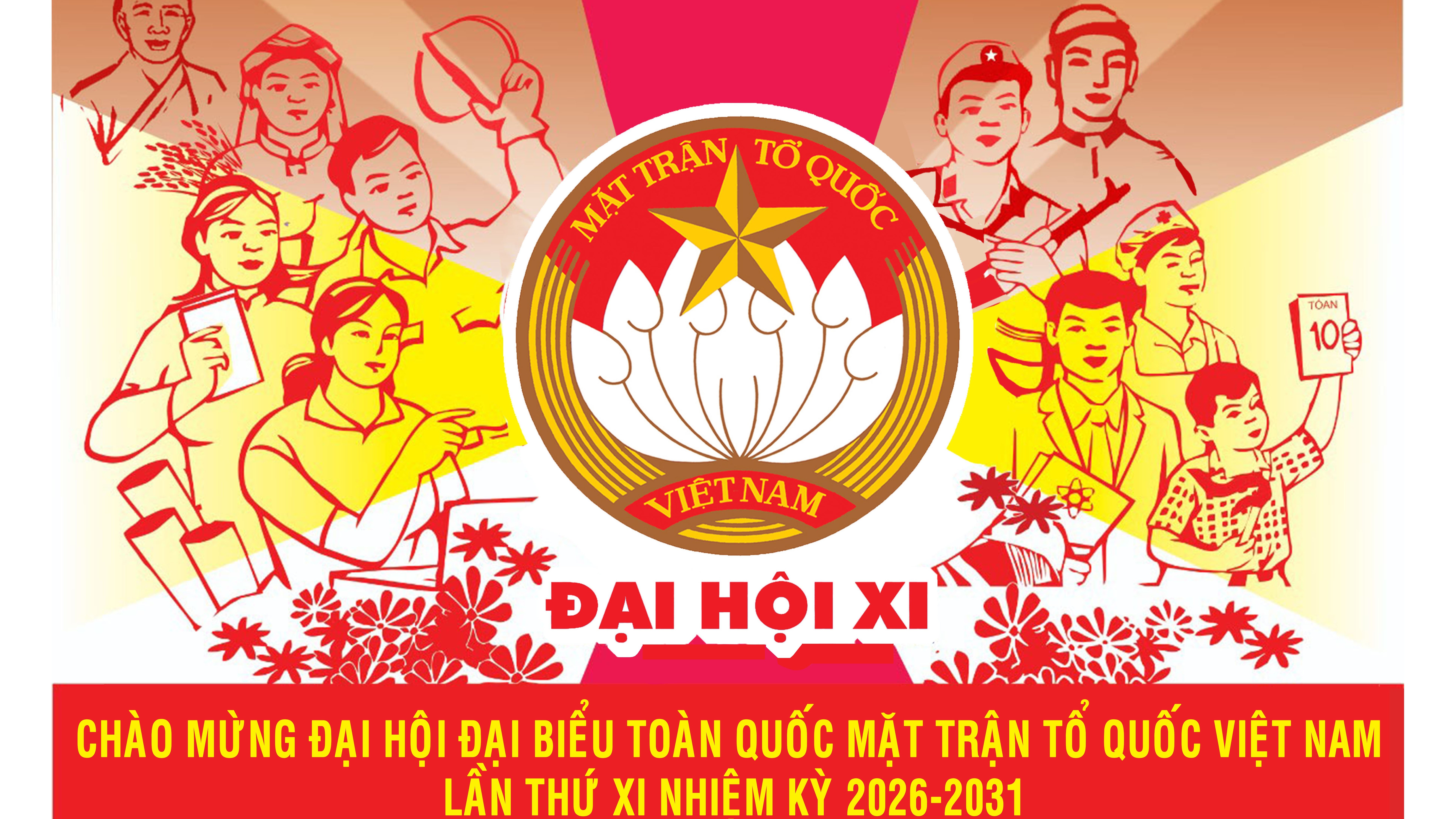 Hơn 1.300 đại biểu dự Đại hội đại biểu toàn quốc MTTQ Việt Nam lần thứ XI từ 11-13/5 tại Hà Nội