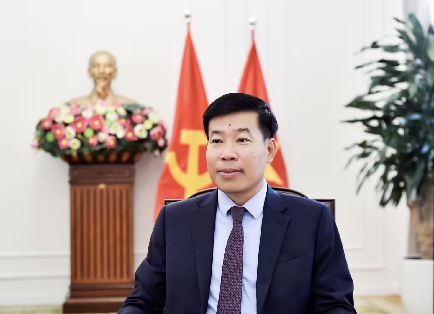 Ủy viên Trung ương Đảng, Phó Bí thư Thường trực Đảng ủy Bộ, Thứ trưởng Bộ Ngoại giao Nguyễn Mạnh Cường. (Ảnh: Bộ Ngoại giao) Ủy viên Trung ương Đảng, Phó Bí thư Thường trực Đảng ủy Bộ, Thứ trưởng Bộ Ngoại giao Nguyễn Mạnh Cường. (Ảnh: Bộ Ngoại giao)