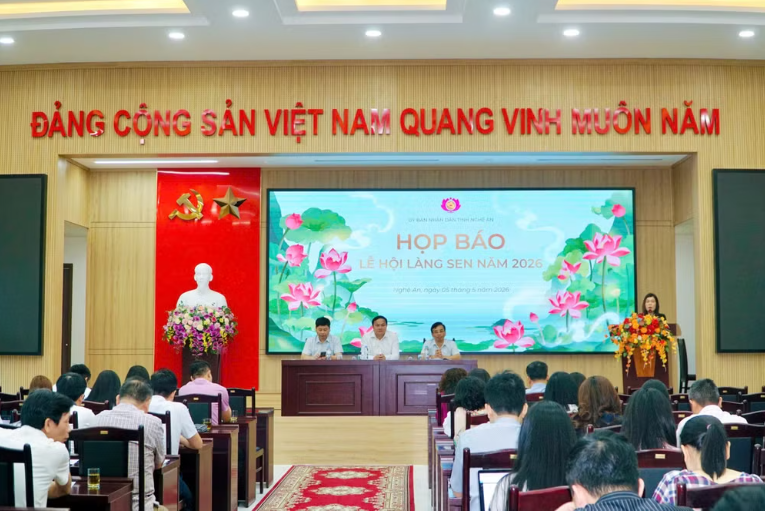 9 điểm nhấn đặc sắc tại Lễ hội Làng Sen năm 2026 9 điểm nhấn đặc sắc tại Lễ hội Làng Sen năm 2026