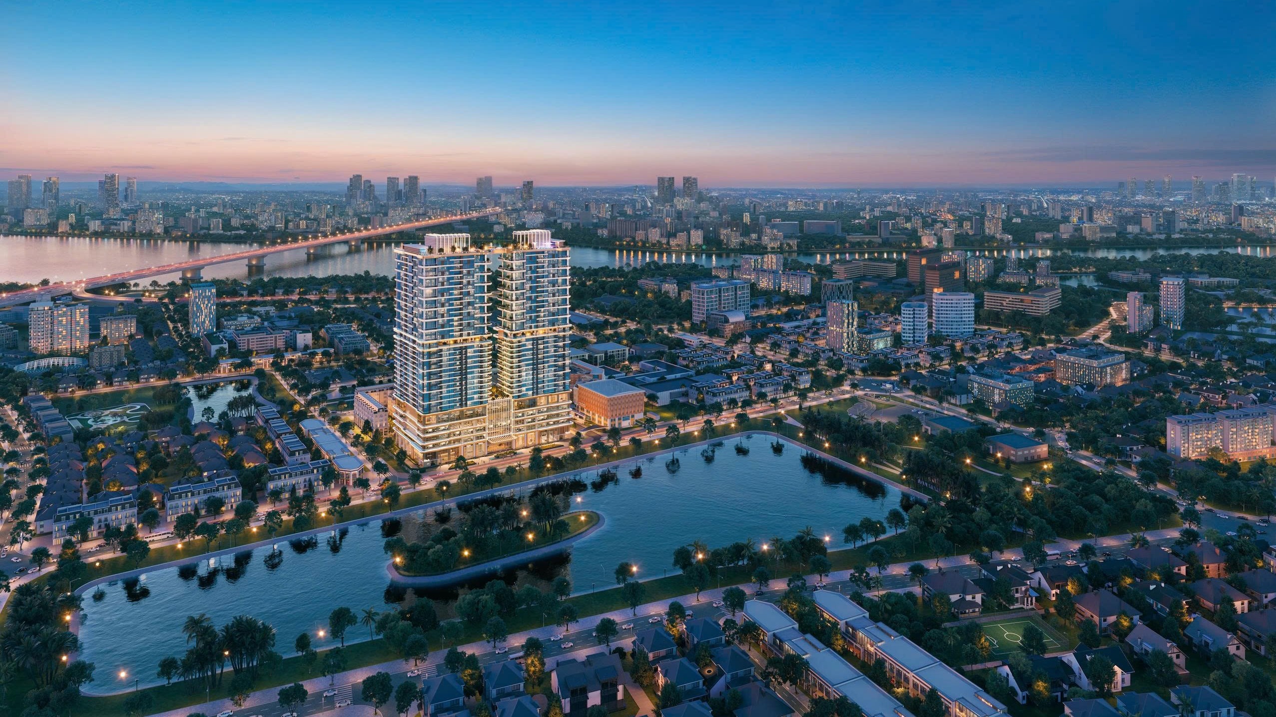 Rivea Residences: Giá trị của bất động sản ven sông lõi trung tâm đô thị