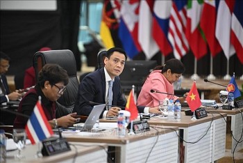 viet nam dong chu tri hoi nghi quan chuc cao cap quan he doi tac mekong hoa ky