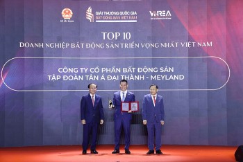 MEYGROUP được vinh danh Top 10 Doanh nghiệp bất động sản triển vọng nhất Việt Nam 2026