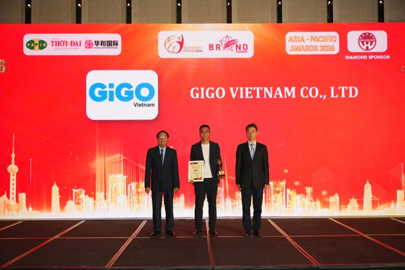 GiGO Việt Nam được vinh danh trong Top 10 Thương hiệu Tiêu biểu Châu Á – Thái Bình Dương 2026 GiGO Việt Nam được vinh danh trong Top 10 Thương hiệu Tiêu biểu Châu Á – Thái Bình Dương 2026