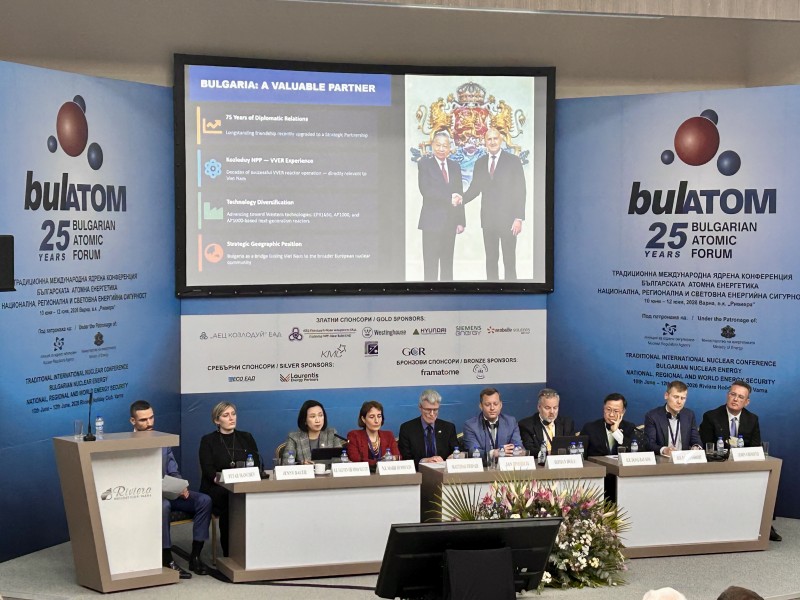 Việt Nam - Bulgaria thúc đẩy hợp tác trong lĩnh vực năng lượng hạt nhân
