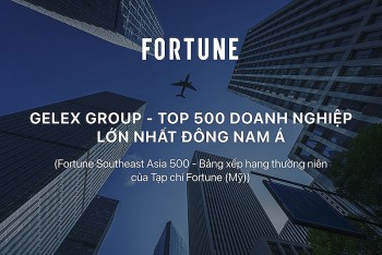 gelex tiep tuc thang hang trong top 500 doanh nghiep lon nhat dong nam a