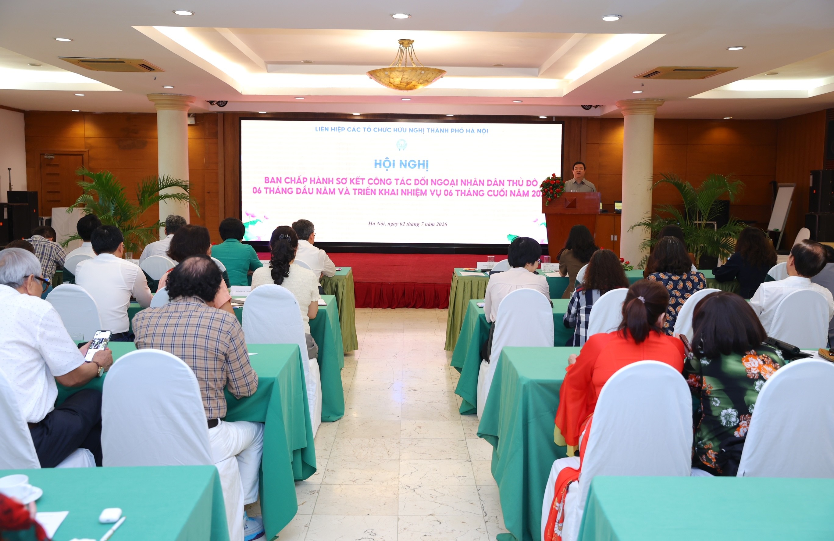 Đối ngoại nhân dân cần gắn chặt hơn với mục tiêu phát triển Thủ đô Đối ngoại nhân dân cần gắn chặt với mục tiêu phát triển Thủ đô