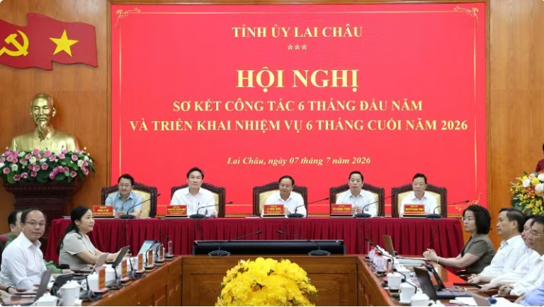 Lai Châu dẫn đầu các tỉnh Tây Bắc về tăng trưởng kinh tế 6 tháng đầu năm 2026 Lai Châu dẫn đầu các tỉnh Tây Bắc về tăng trưởng kinh tế 6 tháng đầu năm 2026