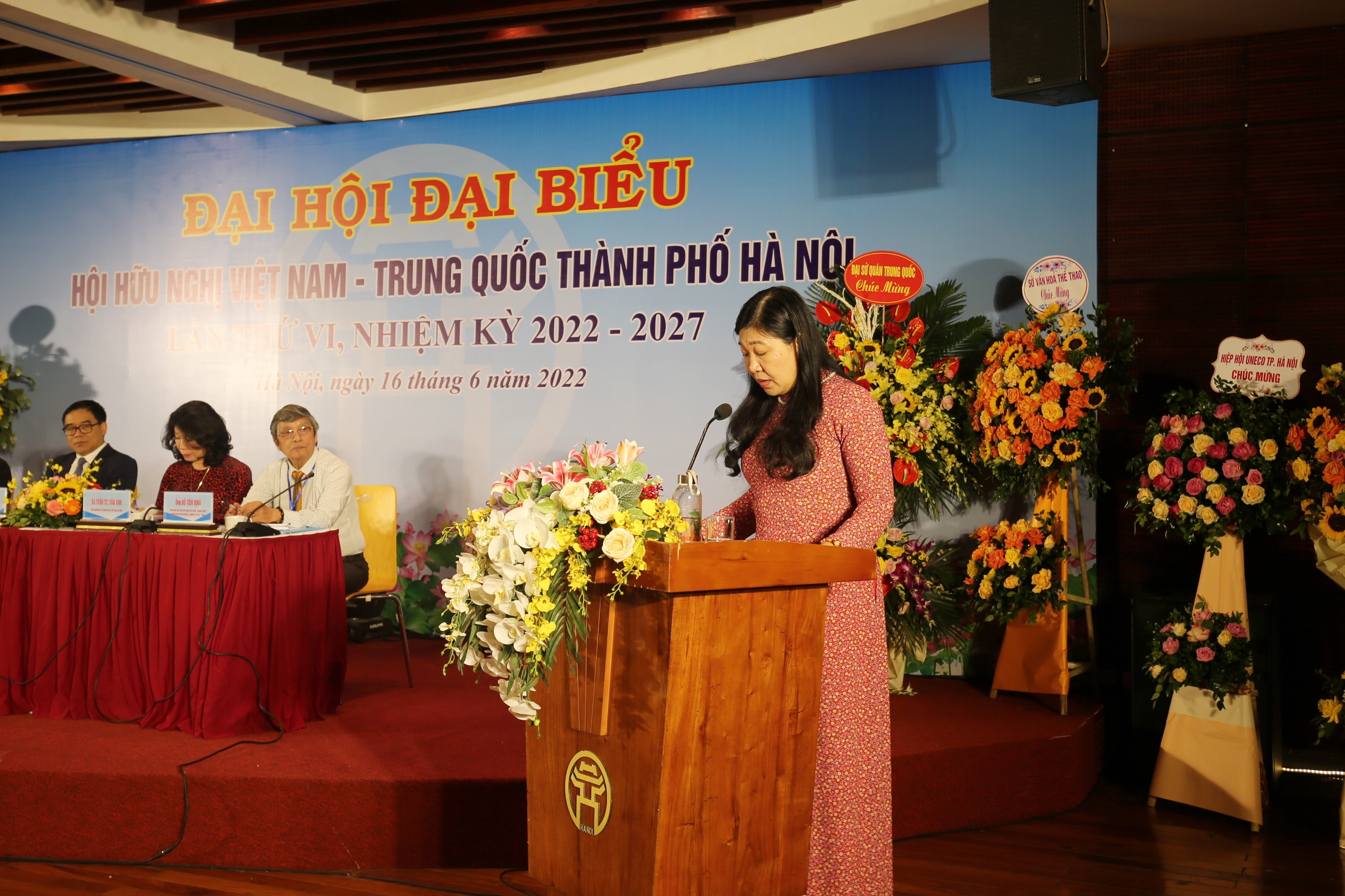 Hội hữu nghị Việt Nam – Trung Quốc thành phố Hà Nội tổ chức thành công Đại hội đại biểu lần thứ VI