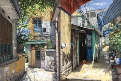 dieu it biet ve nang tho trong tranh cua danh hoa bui xuan phai nu hoa sy van duong thanh