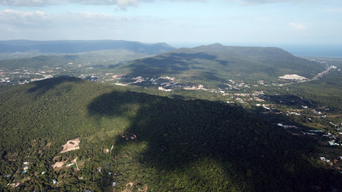 dao ngoc phu quoc nhin tu tren cao
