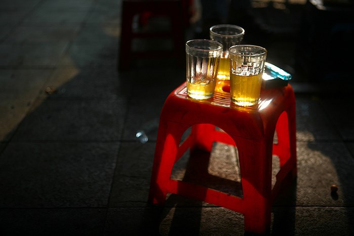 xa ha noi nho tra da via he