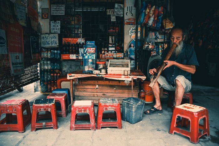 xa ha noi nho tra da via he