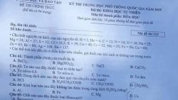 Gợi ý Đáp án môn Hóa học THPT Quốc gia 2019