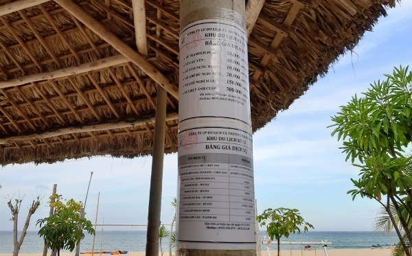 Những “hạt sạn” tại điểm du lịch Kỳ Co nhung hat san tai diem du lich ky co