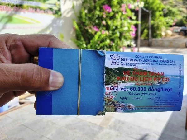 Những “hạt sạn” tại điểm du lịch Kỳ Co nhung hat san tai diem du lich ky co