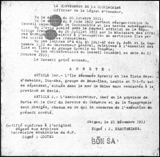 Nhiều tư liệu quý chứng minh chủ quyền của Việt Nam trên quần đảo Trường Sa nhieu tu lieu quy chung minh chu quyen cua viet nam tren quan dao truong sa