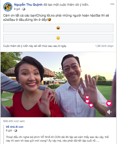dan dien vien ve nha di con dong loat dang status sau khi phim ket thuc