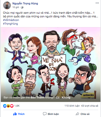 dan dien vien ve nha di con dong loat dang status sau khi phim ket thuc