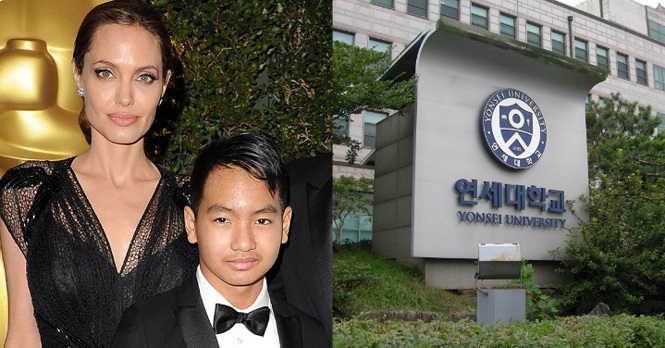 nguoi thua ke 2600 ty dong cua angelina jolie nhap truong dai hoc o han quoc